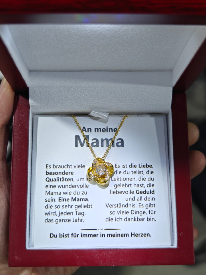 Mama’s Infinity Kette im Lichterkästchen-GOLD