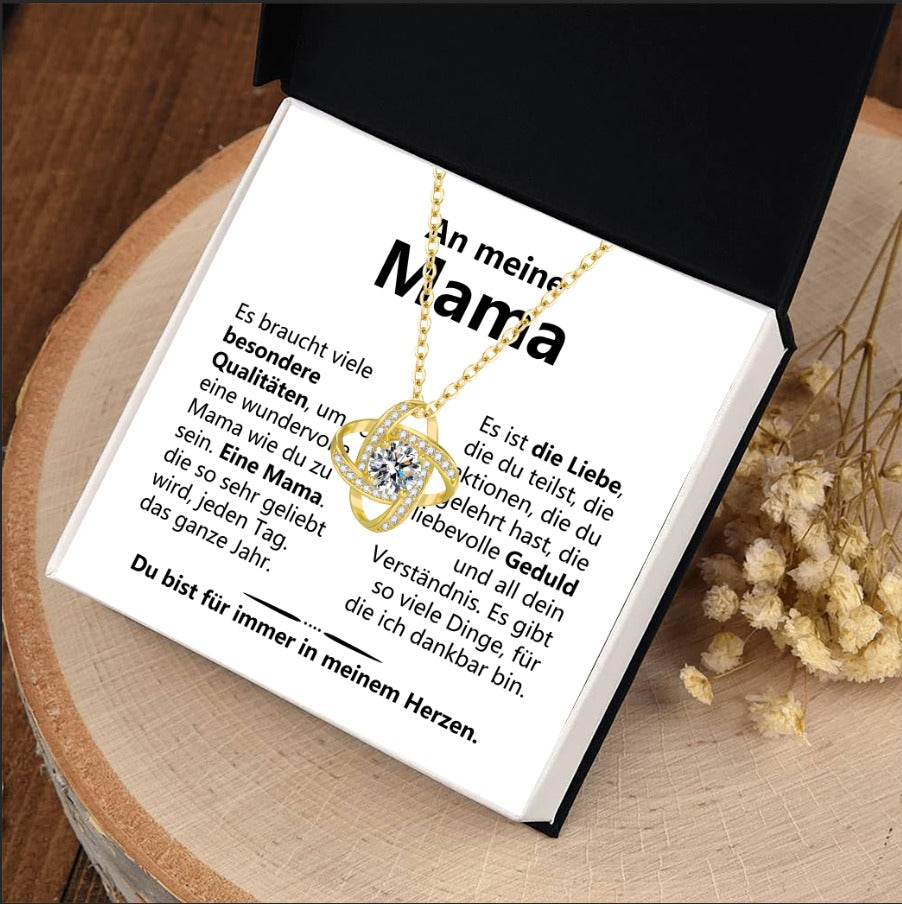 Mama’s Infinity Kette im Lichterkästchen-GOLD